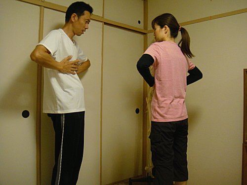 姿勢のコーチング